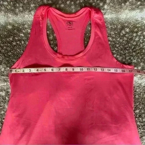 Avia Women's Athletic Hot Pink Tank Top Medium - Picture 2 of 3